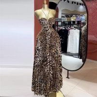 CNR HK72219 | Leopard Print Maxi Dress