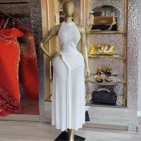 CNR HK73599 | Cutout Halter Maxi Dress