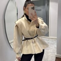 CNR TR1266 | Belted Trench Jacket