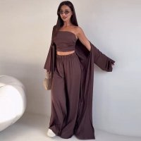 CNR TR1402 | Three-Piece Cardigan Set