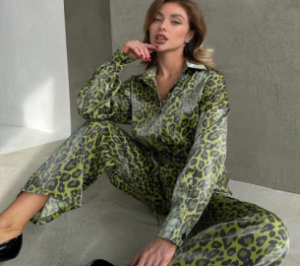 QZ-SH576 | Printed Shirt and Trousers Set