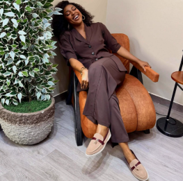 QZ-SH7237 | Relaxed Blazer and Trousers Set