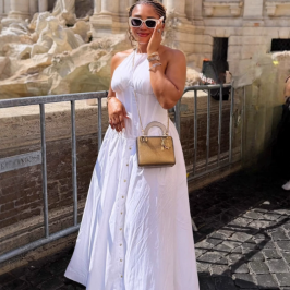 QZ-SH7254 | Halter Maxi Dress