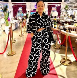QZ-SH7577 | Printed Shirt and Trousers Set