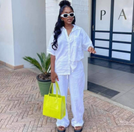 QZ-SH7734 | Linen Shirt and Trousers Set