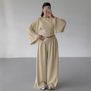 FSB 2TZ6595 | Cosette Cape-Sleeve Trouser Set