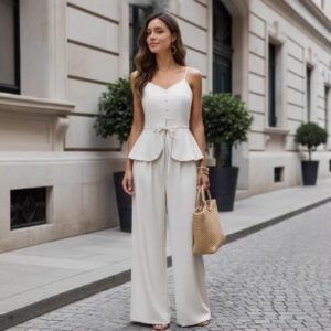 FSB 2TZ7214 | Camille Tailored Vest Trouser Set