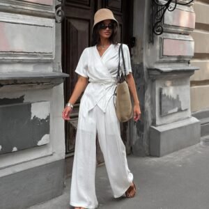 FSB 2TZ7282 | Aurelia Cutout Trouser Set
