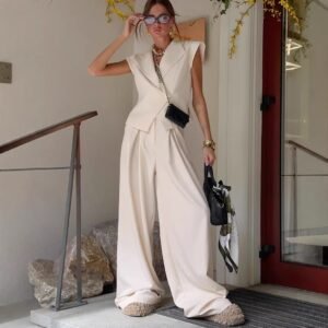 FSB 2TZ7289 | Clementine Halter Trouser Set