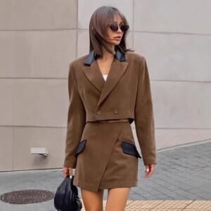 FSB 2TZ7746 | Sabine Tailored Blazer Short Set