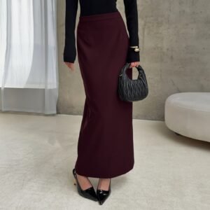 FSB BSQ3878 | Marguerite High-Waist Maxi Skirt