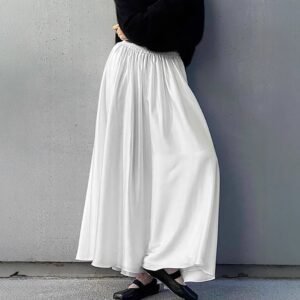 FSB BSQ6159 | Flowing A-Line Maxi Skirt