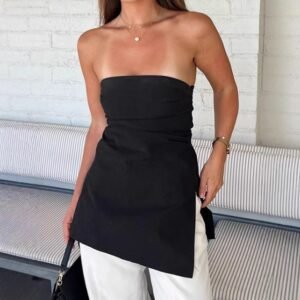 FSB BX1690 | Maelle Strapless Longline Top