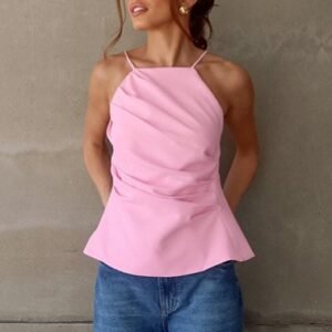 FSB BX4007 | Roseline Asymmetric Peplum Top