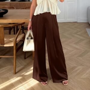 FSB CK6614 | Leonore Fluid Wide-Leg Trousers