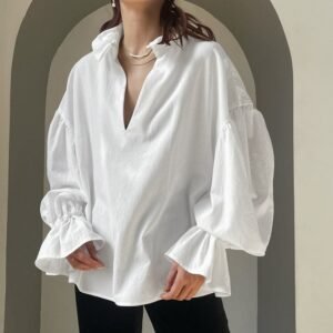 FSB CY3269 | Gabrielle Oversized Cotton Shirt