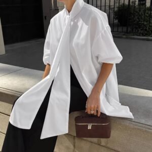 FSB CY3272 | Helene Oversized Short-Sleeve Shirt
