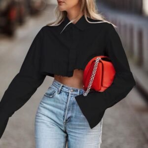 FSB CY5499 | Cropped Collarless Jacket