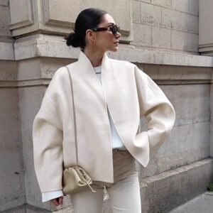 FSB WT1041 | Marguerite Oversized Cocoon Jacket