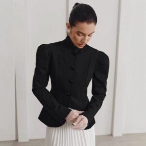 FSB WT1103 | Isaline High-Neck Tailored Jacket