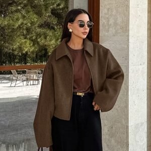 FSB WT2319 | Cropped Utility Jacket