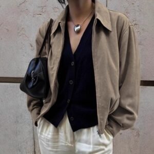 FSB WT6532 | Margot Oversized Bomber Jacket