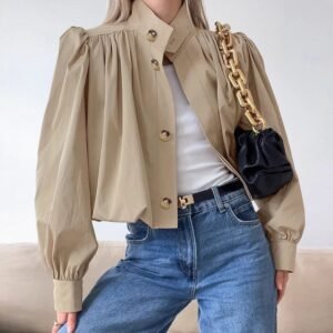 FSB WT7537 | Amandine Cropped Utility Jacket