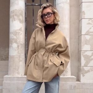 FSB WT7567 | Adeline Belted Utility Jacket