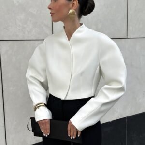 FSB WT7578 | Aurelie Sculpted-Sleeve Jacket