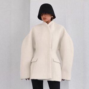 FSB WT9446 | Cosette High-Neck Cape Jacket