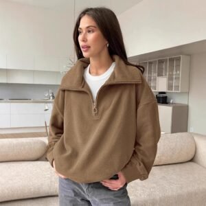 FSB WY2967 | Half-Zip Relaxed Sweatshirt