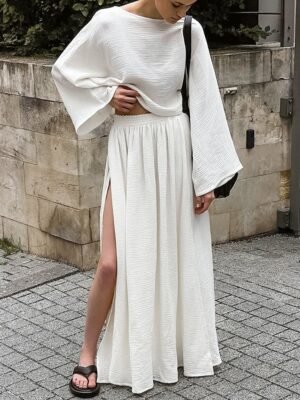 QS2TZ7160 | Relaxed Blazer and Short Set