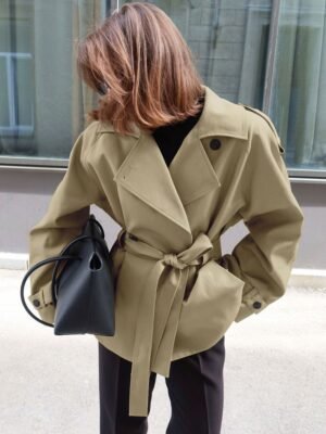QSWT0317 | Belted Trench Jacket